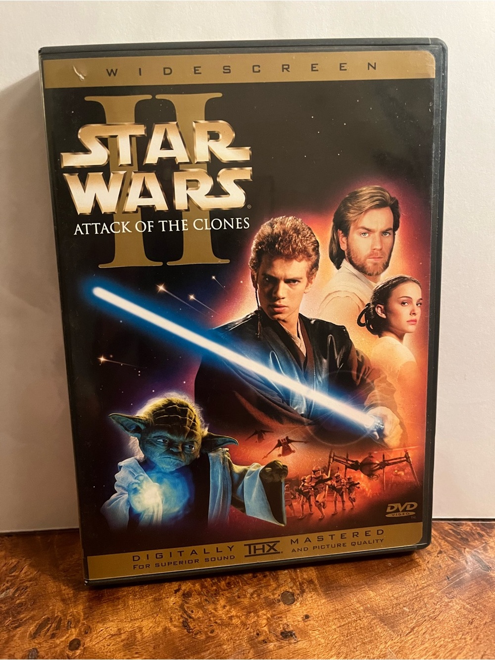 Star Wars Attack of the Clones DVD Widescreen New